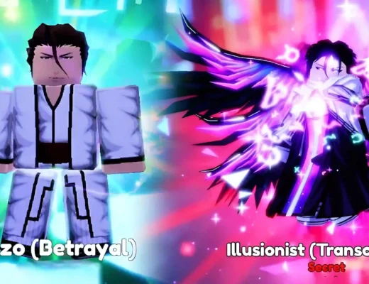 Aizen in Anime Adventures