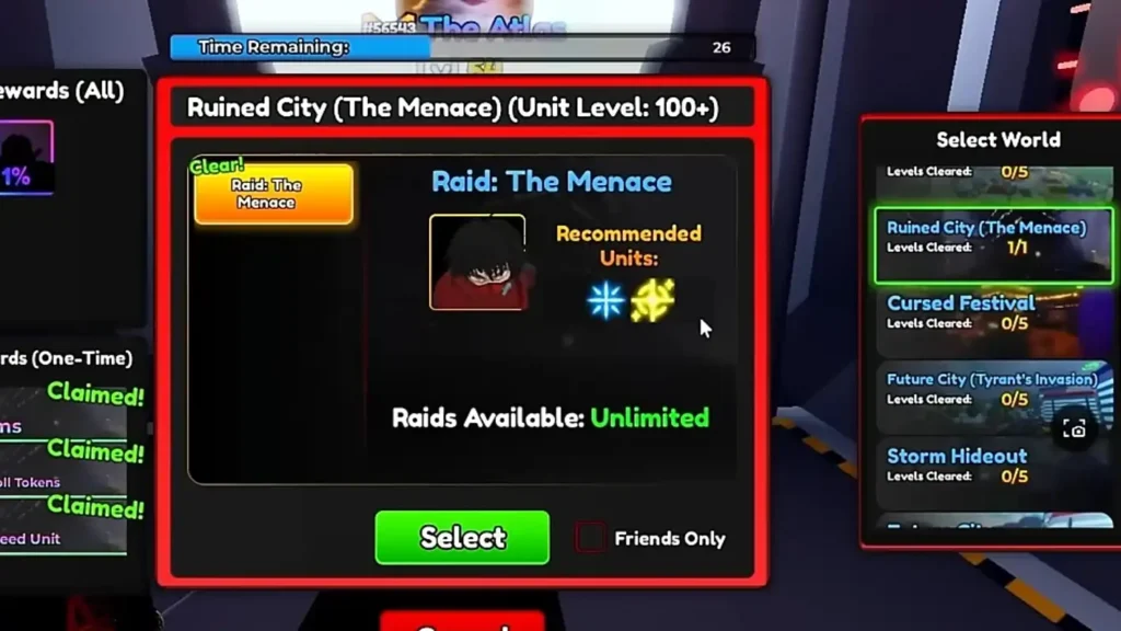 Ruined City Legend Stages