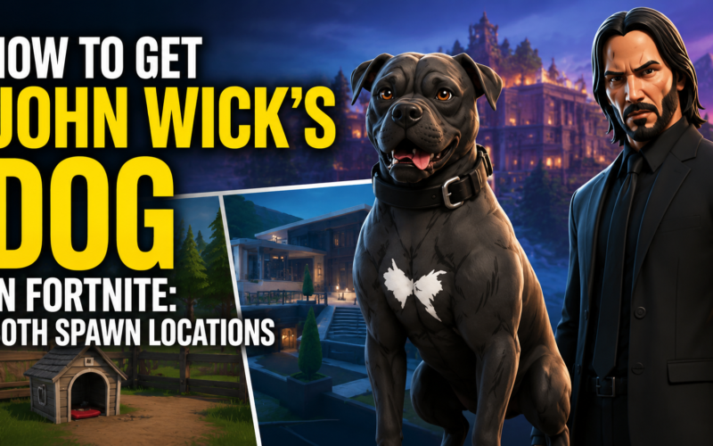 How to Get John Wick's Dog in Fortnite