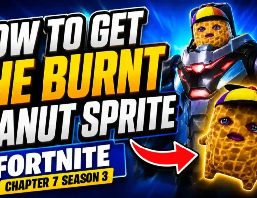 How to Get the Burnt Peanut Sprite in Fortnite