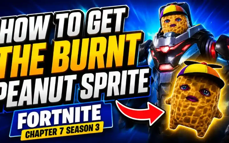 How to Get the Burnt Peanut Sprite in Fortnite