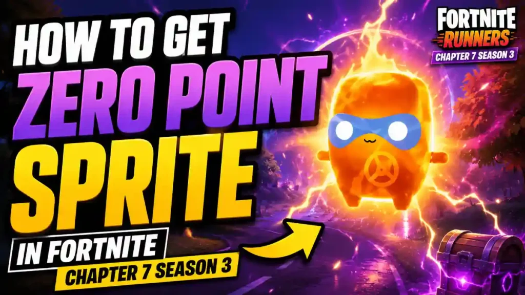 How to Get the Zero Point Sprite in Fortnite