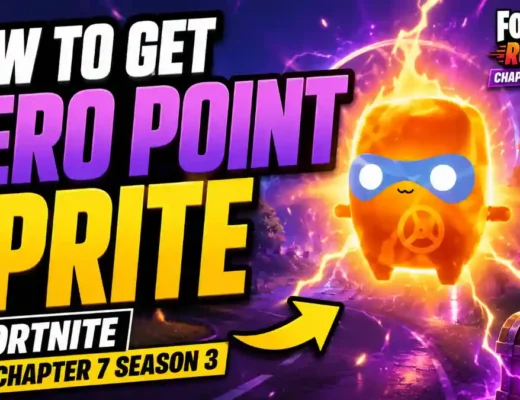 How to Get the Zero Point Sprite in Fortnite