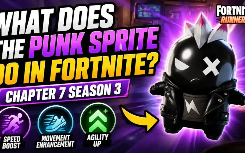 What Does the Punk Sprite Do in Fortnite