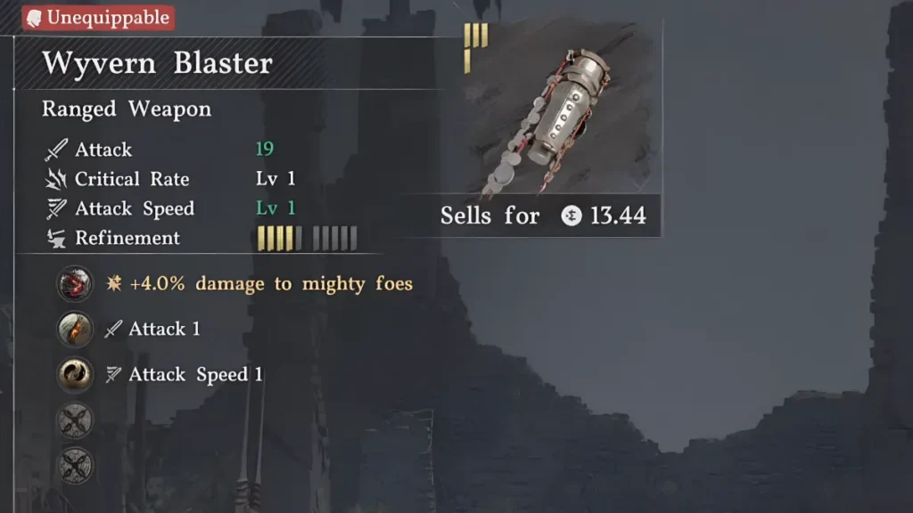 Wyvern Blaster